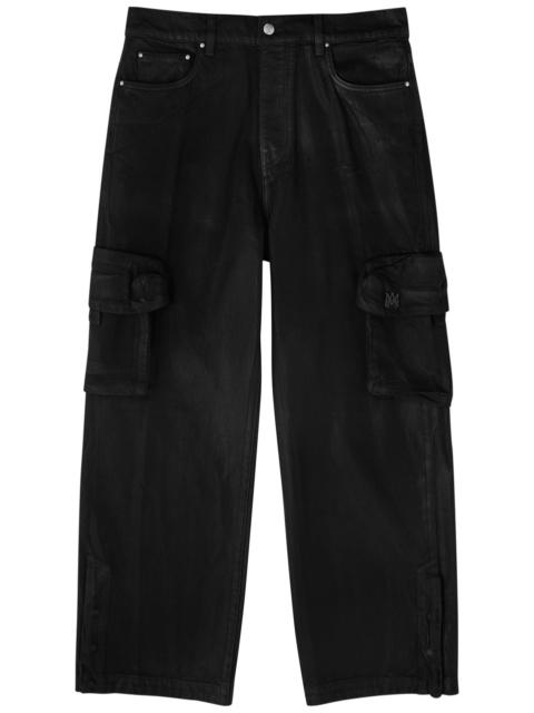 Amiri M65 Coated Wide-leg Cargo Jeans