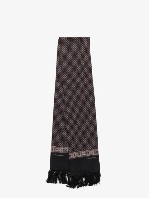 Dolce & Gabbana Dolce & Gabbana Silk Scarf Black Men