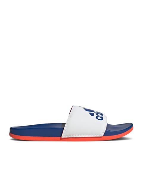adidas ADILETTE COMFORT SLIDE 'WHITE ROYAL BLUE SOLAR RED'