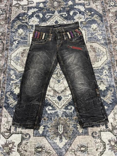 Other Designers If Six Was Nine × Le Grande Bleu (L.G.B.) × Vintage - Vintage BARCEDOS Exchange 3/4 Cropped Acid Wash Denim Pants