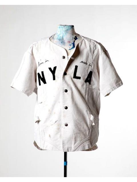 Greg Lauren $1250 Greg Lauren Painter Baseball Shirt