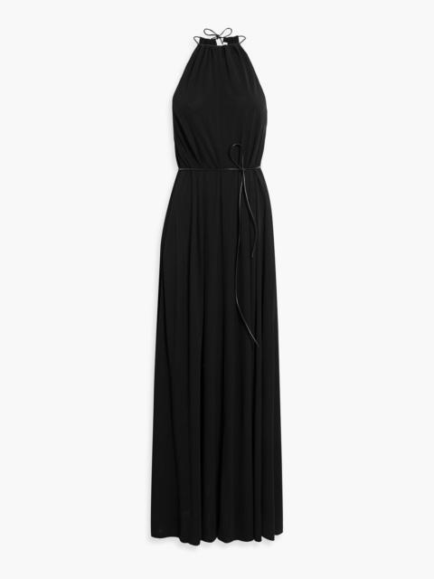Proenza Schouler Lenny gathered jersey maxi dress