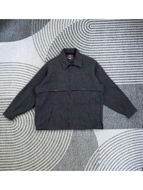 Other Designers Vtg 70s Johnson Woolen Mills Wool Zipper Jacket