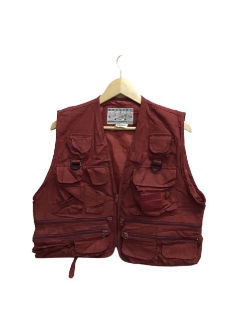 Other Designers Japanese Brand - VINTAGE DKNE FISHING MULTIPOCKET FISHING VEST