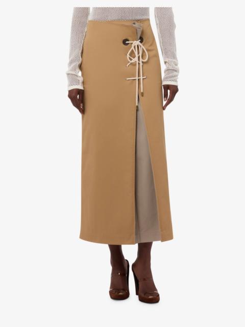 Moschino COTTON GABARDINE SKIRT