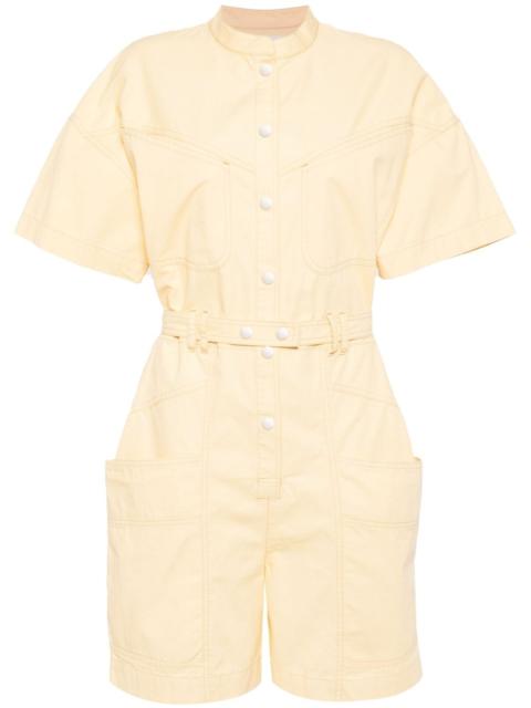 Isabel Marant Étoile Kiara cotton playsuit