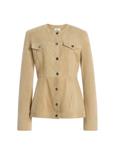 HAIKURE Temple Suede Jacket neutral