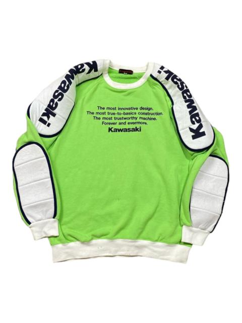 Sports Specialties - Vintage Kawasaki Motorcycle Riding Sweatshirt Enduro Race