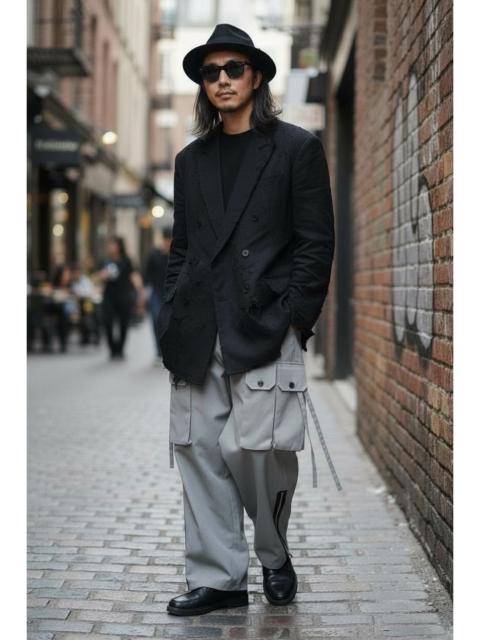 Other Designers Japanese Brand - RARE🔥Casper John Baggy Wide Bondage Cargo Pants Yohji Style