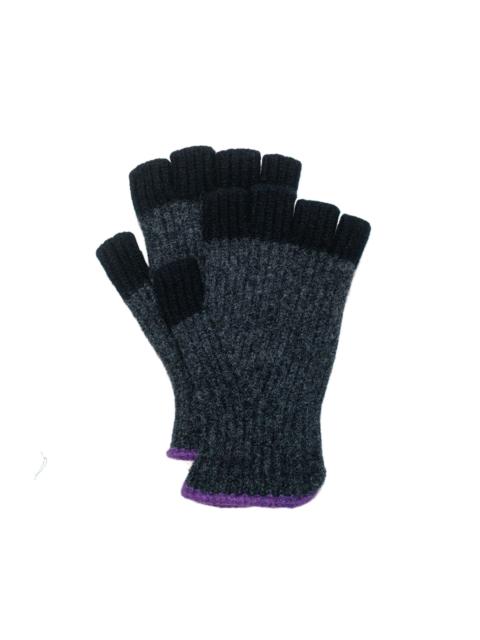 HOWLIN' No Fingers In There Ribbed Gloves Black