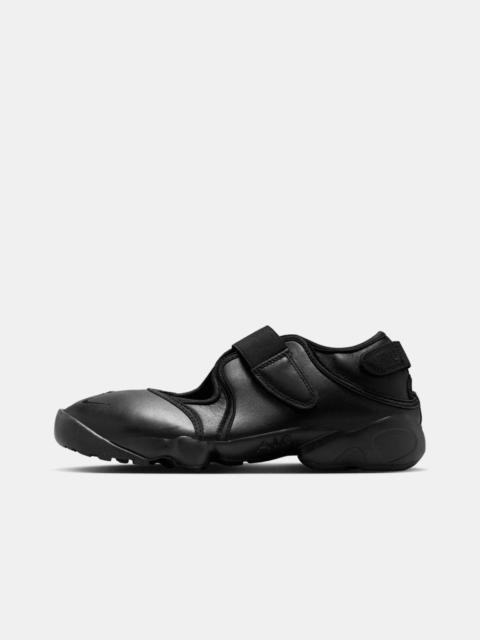 Nike Air Rift Sneaker in Black/Black