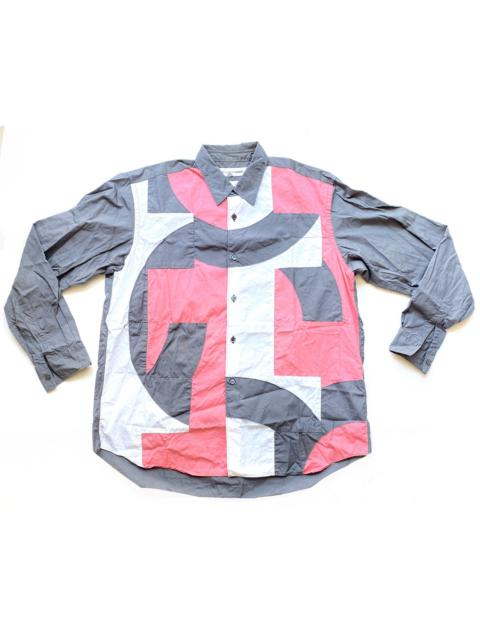 Comme Des Garçons Patch work Oversize Shirt