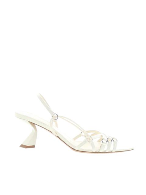 NENSI DOJAKA Corset Sandal 60 Off White