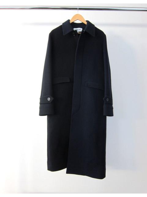 Loewe *NEW* BICOLOR ASYMMETRIC WOOL/CASHMERE COAT