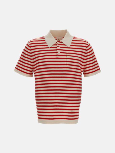 A.P.C. A.P.C. Men Eliot Striped Polo Shirt