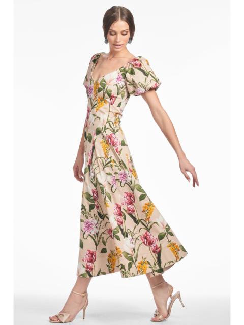 SACHIN & BABI MAGNOLIA DRESS - FRENCH BRISTRE BLOSSOMS