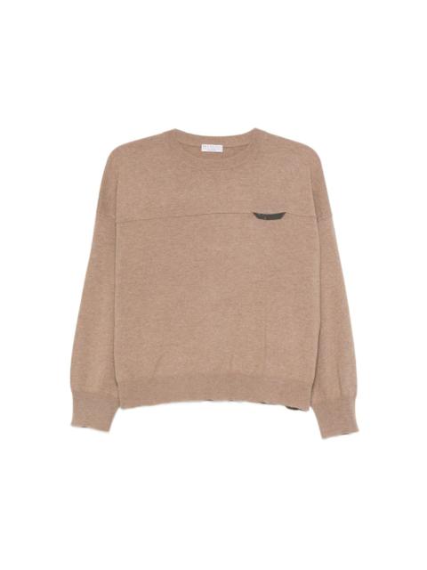 Brunello Cucinelli Brunello Cucinelli Brown Tops - T-Shirts & Jerseys Women