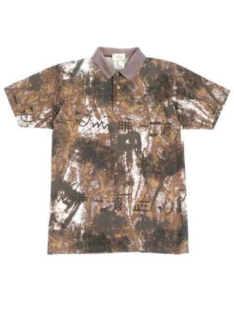 Other Designers Designer - RARE! VTG RAGAZZI DI CORTINA MADE IN ITALY ABSTRACT POLO