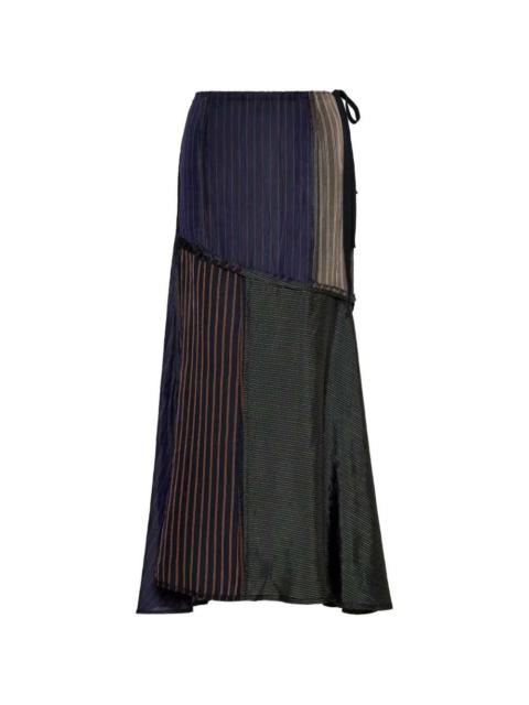Maison Margiela Maison Margiela Women Patchwork Maxi Skirt