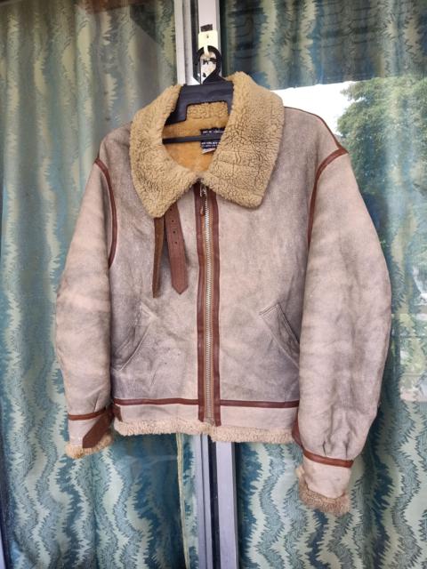 Other Designers Avirex USA B3 bombers sheepskin shearling 1978