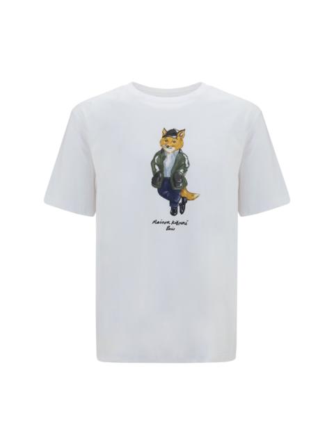 Maison Kitsuné Maison Kitsuné Weekend Fox Cotton T-shirt White