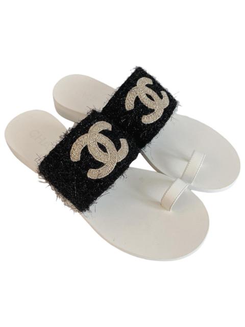 CHANEL Leather sandal