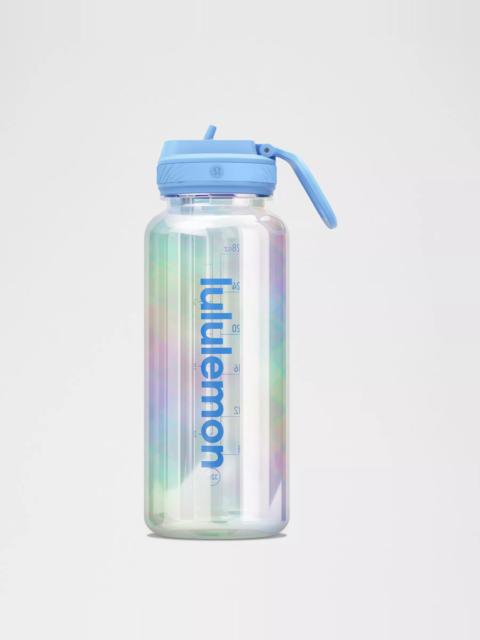 lululemon Back to Life Clear Bottle 32oz *Straw Lid