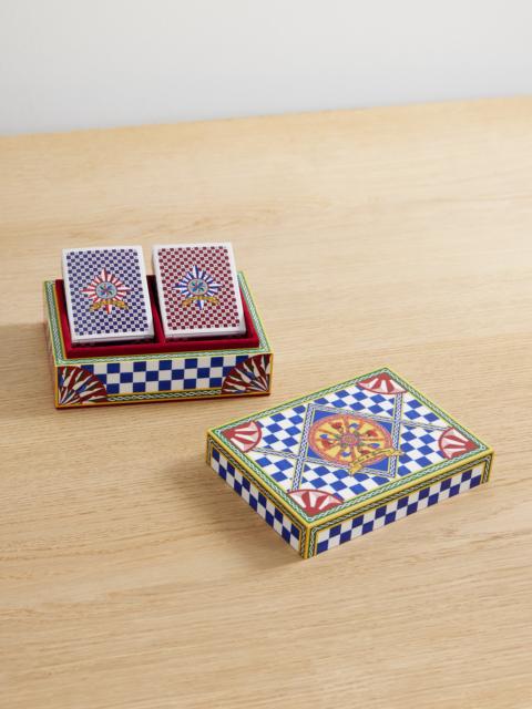 Dolce & Gabbana Printed Playing Card Set