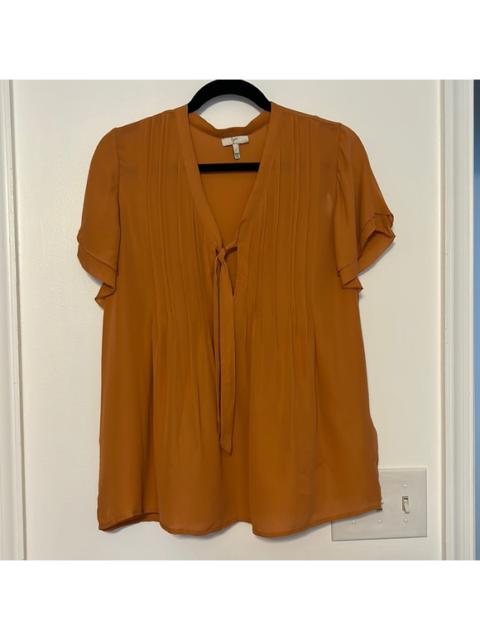 Other Designers Joie Berkeley Pleated Silk Top