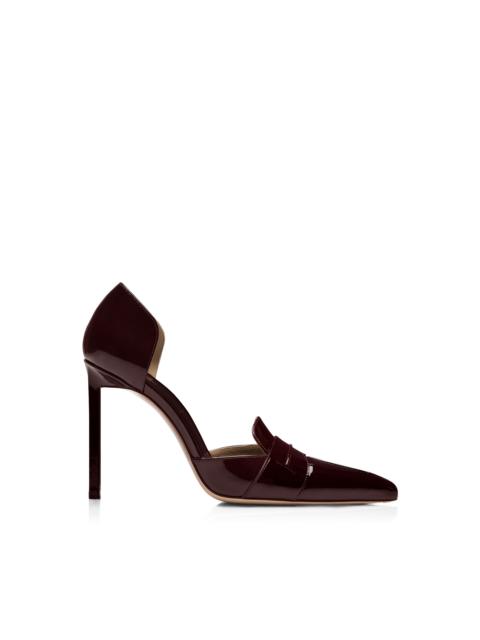 TOM FORD PATENT LEATHER EVA D'ORSAY PUMP