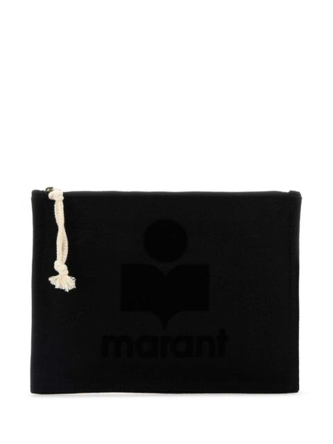 Isabel Marant Isabel Marant Women Black Canvas Netia Pouch