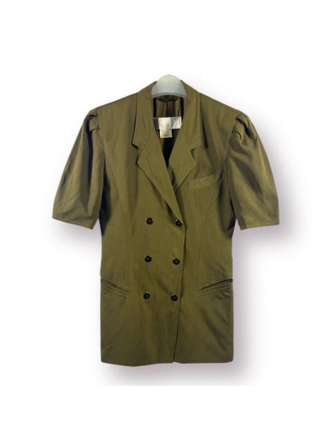 🔥 ESCADA by Margaretha Ley Silk Double Breasted Coat - 38
