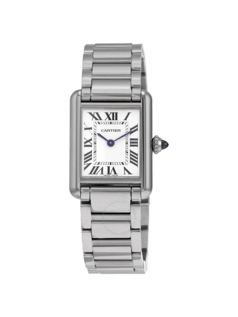 Cartier Cartier Tank Quartz Silver Dial Ladies Watch WSTA0051
