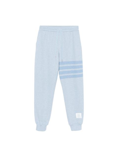 Thom Browne Melange Brushed Loopback 4-Bar Sweatpants Men