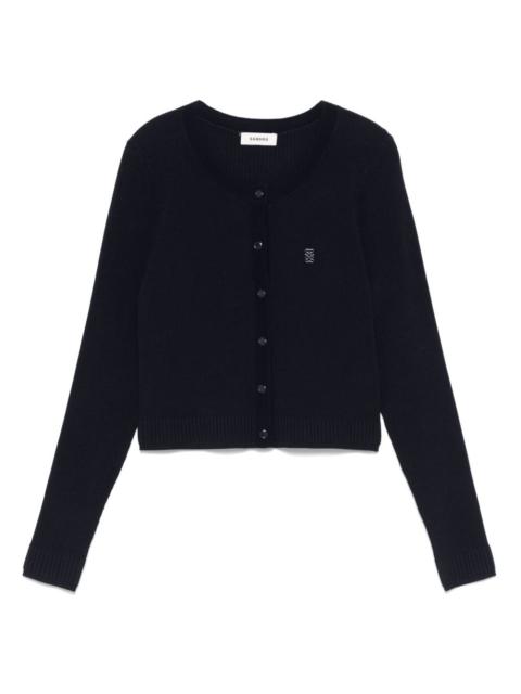 Sandro crew-neck cardigan