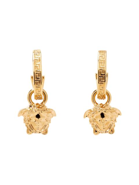 VERSACE 'La Medusa' Greca Hoop Earrings