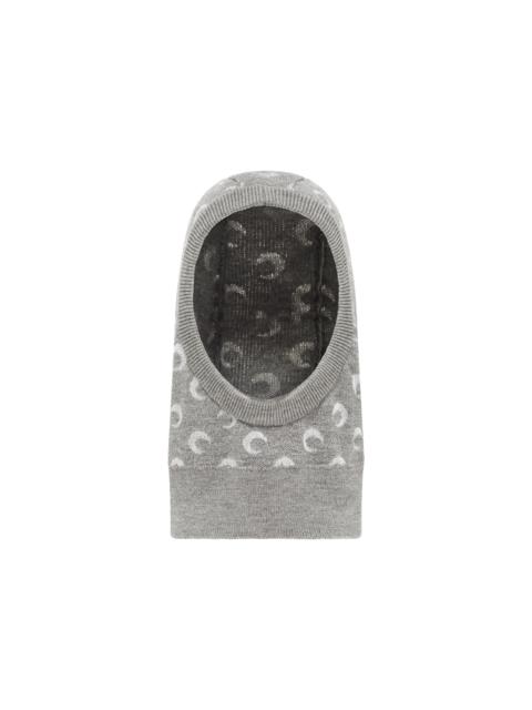 Marine Serre Moon Jacquard Knit Balaclava