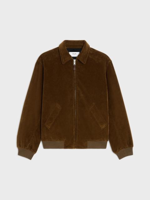 CELINE bomber jacket IN CORDUROY