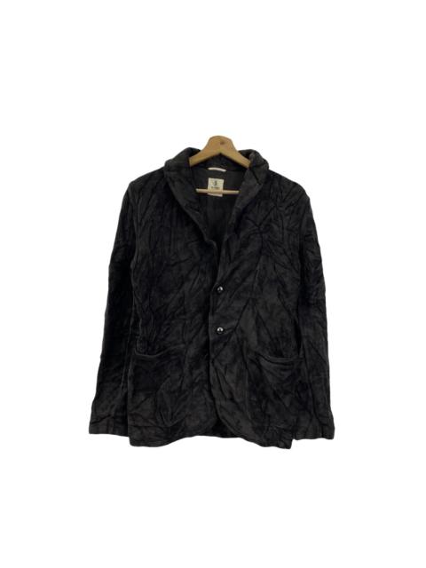 Other Designers Vintage - Vtg 1972 ALAIN DELON FRENCH Velvet 2 Button Blazer