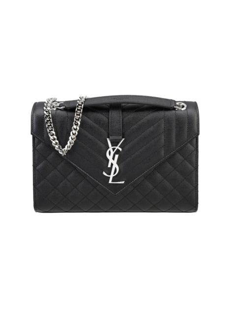SAINT LAURENT Saint Laurent Ladies Envelope Shoulder Bag In Black