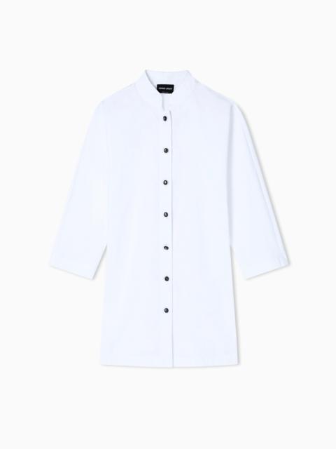 GIORGIO ARMANI COTTON-POPLIN SHIRT