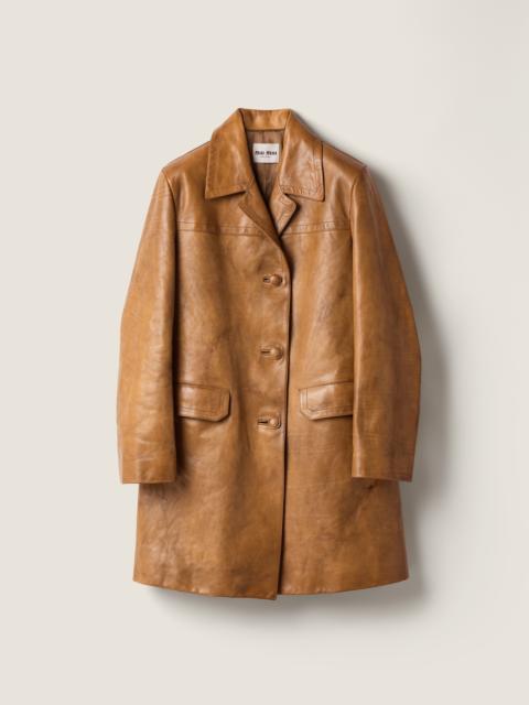 Miu Miu Leather coat