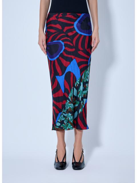Dries Van Noten Dries Van Noten Women Abstract Pattern Midi Skirt