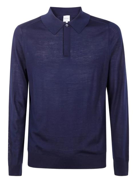 Paul Smith Mens Sweater Ls Polo