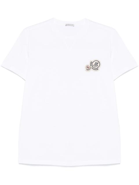 Moncler Moncler Double-logo Patch T-shirt