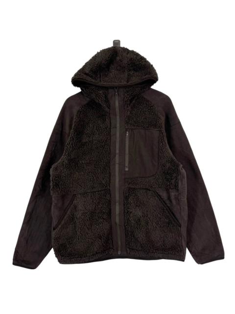 Other Designers UNIQLO X WHITE MOUNTAINEER FLEECE HOODIE SWEATER