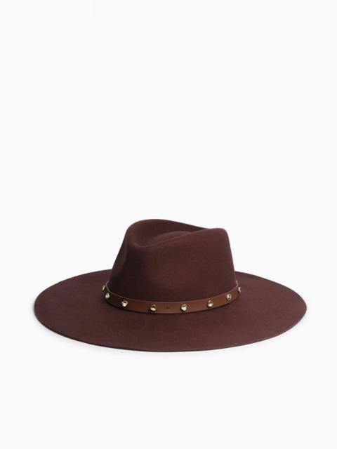 rag & bone Brynn Studded Wool Fedora