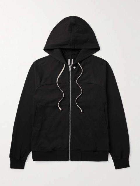 Cotton-Jersey Zip-Up Hoodie