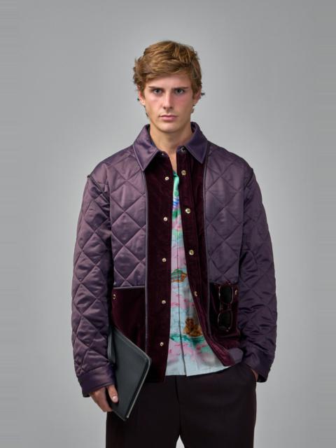 CASABLANCA Satin Quilted Jacket