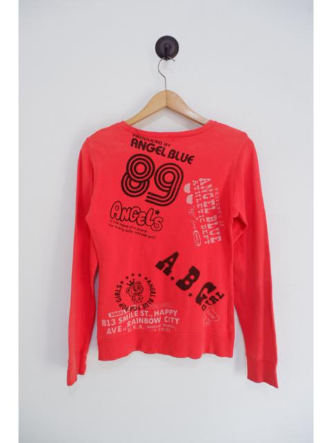 Vintage Angel Blue Sweatshirt | Womens